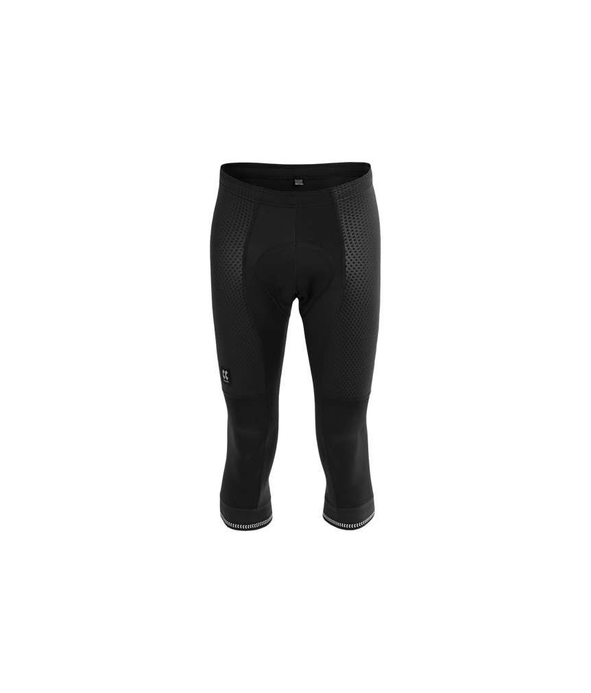PURE Z | 3/4 zateplené kalhoty | černé