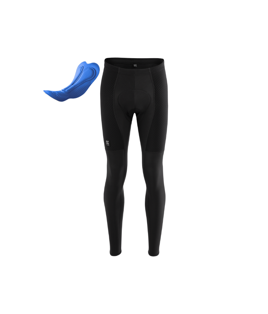 PURE Z | Zateplené kalhoty + sedlo | černé