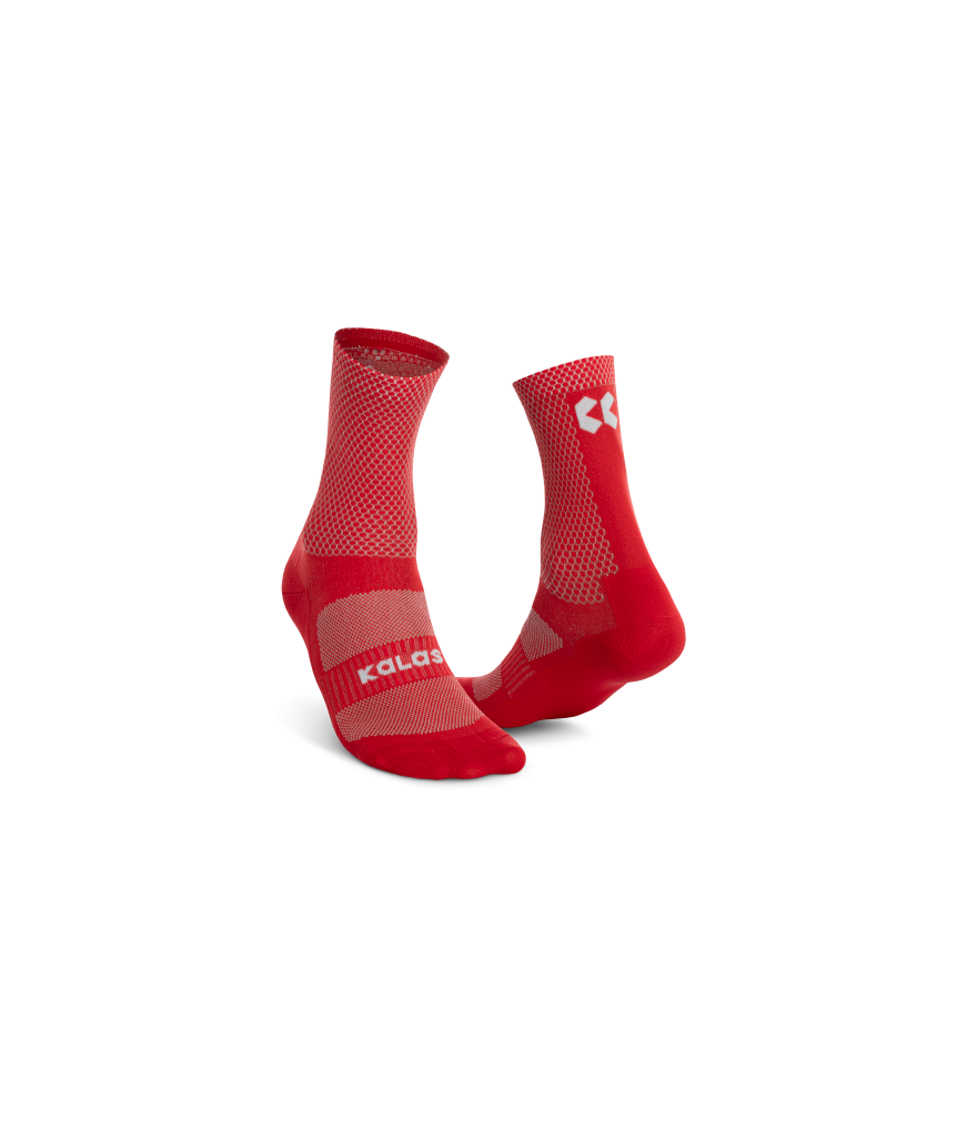 KALAS Z3 | Ponožky vysoké Verano | red/white